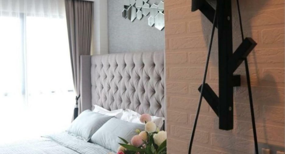 For sale and for rent studio condo in Huai Khwang, Bangkok