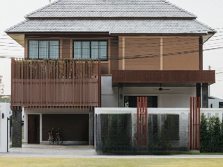 For sale and for rent 6 bedrooms villa in Saraphi, Chiang Mai