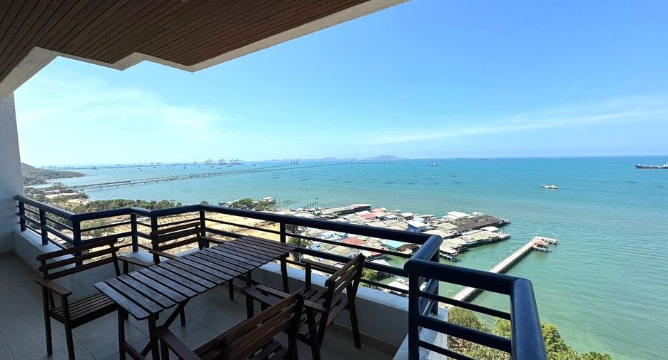 For sale and for rent 3 bedrooms condo in Si Racha, Chonburi