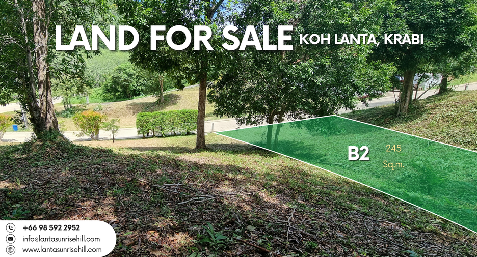 For sale land in Ko Lanta, Krabi