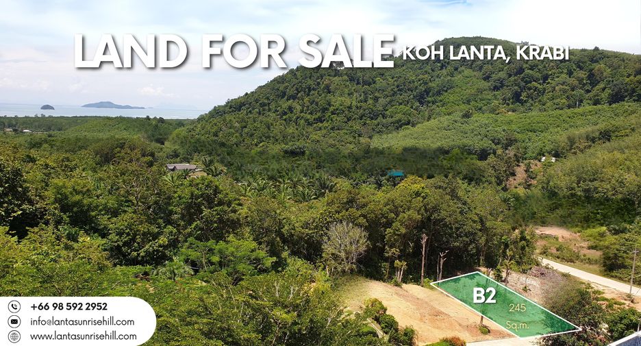 For sale land in Ko Lanta, Krabi