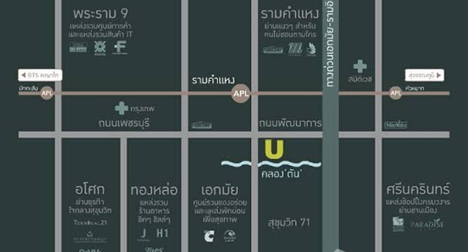 For sale 1 bed condo in Watthana, Bangkok