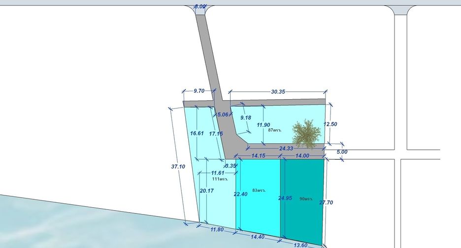 For sale land in Mueang Prachuap Khiri Khan, Prachuap Khiri Khan