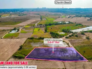 Terreno en venta en Cha Am, Phetchaburi