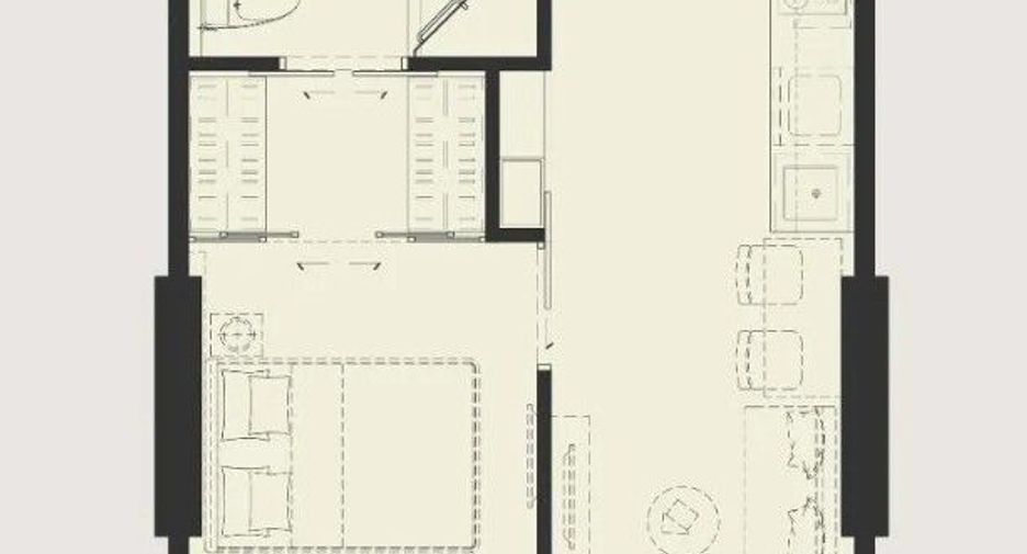 Wohnung zum Kauf mit 1 Zimmer in Chatuchak, Bangkok