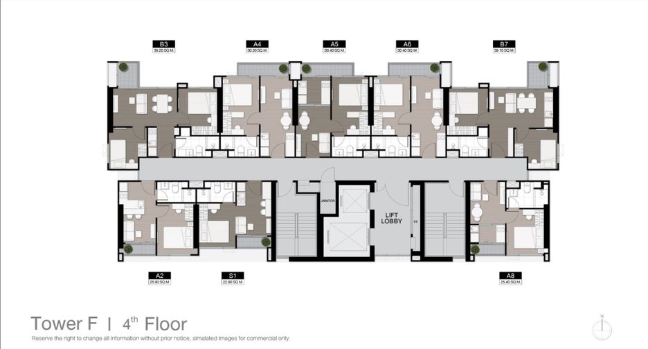 For sale 2 bedrooms condo in Bang Kapi, Bangkok