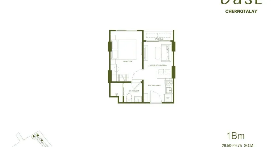 Wohnung zum Kauf mit 1 Zimmer in Thalang, Phuket