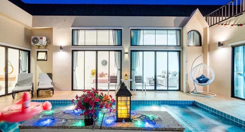 For sale and for rent 3 bedrooms villa in Cha Am, Phetchaburi
