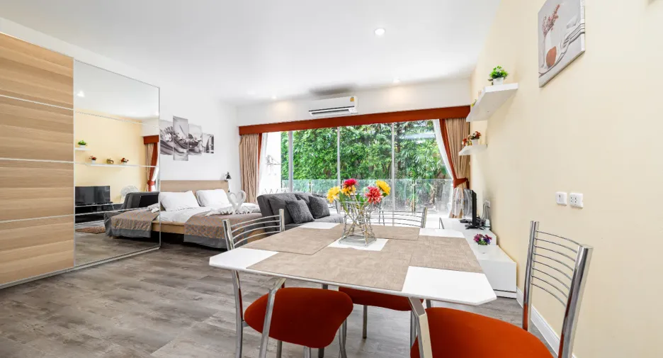 For rent studio condo in Mueang Phuket, Phuket