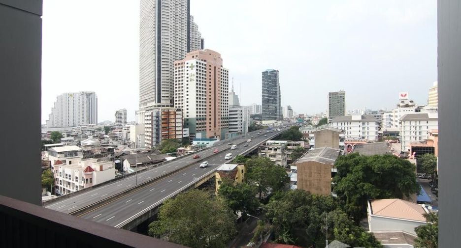 For sale and for rent studio condo in Sathon, Bangkok