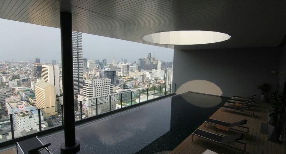 For sale and for rent studio condo in Sathon, Bangkok
