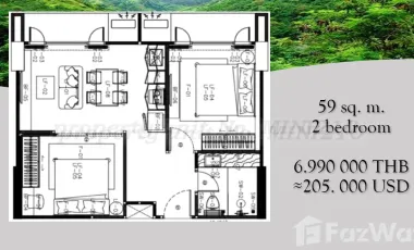 For sale 2 bedrooms condo in Mueang Phuket, Phuket