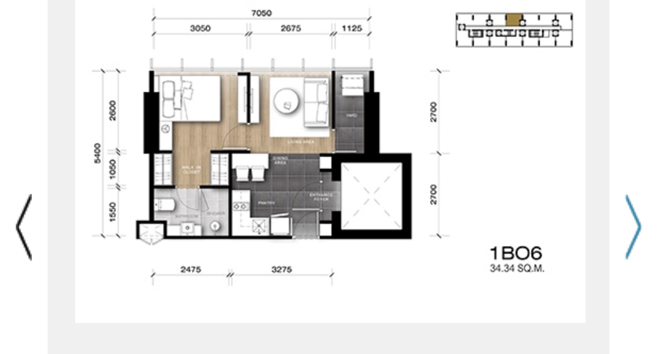 Condo en venta de estudio en Pathum Wan, Bangkok