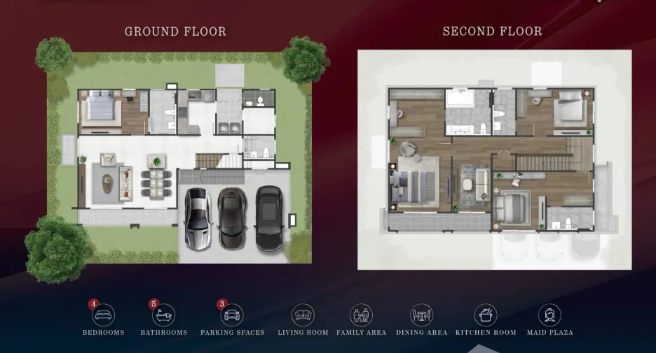 Haus zum Kauf mit 4 Zimmer in Lat Krabang, Bangkok