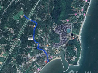 For sale land in Bang Saphan, Prachuap Khiri Khan