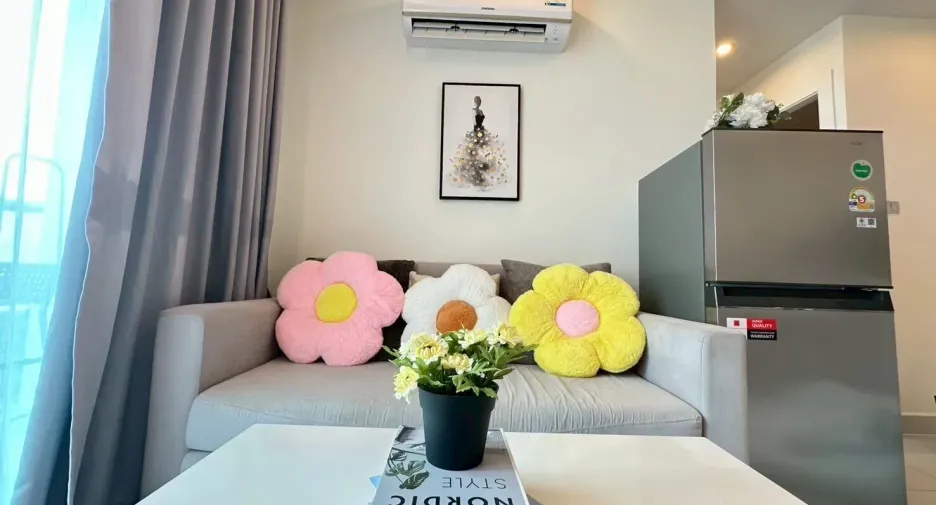 Wohnung zur Miete mit 1 Zimmer in Bang Lamung, Chonburi