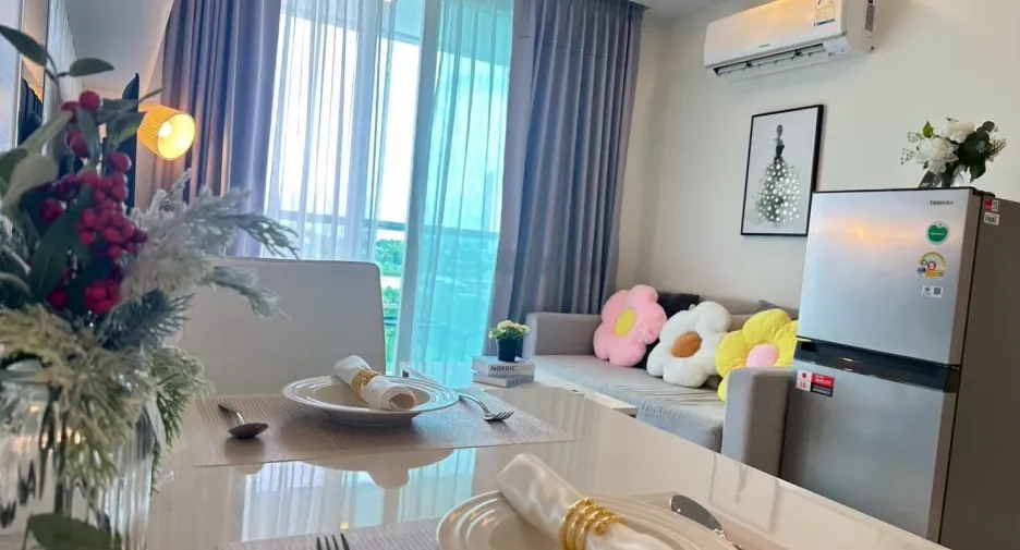 Wohnung zur Miete mit 1 Zimmer in Bang Lamung, Chonburi