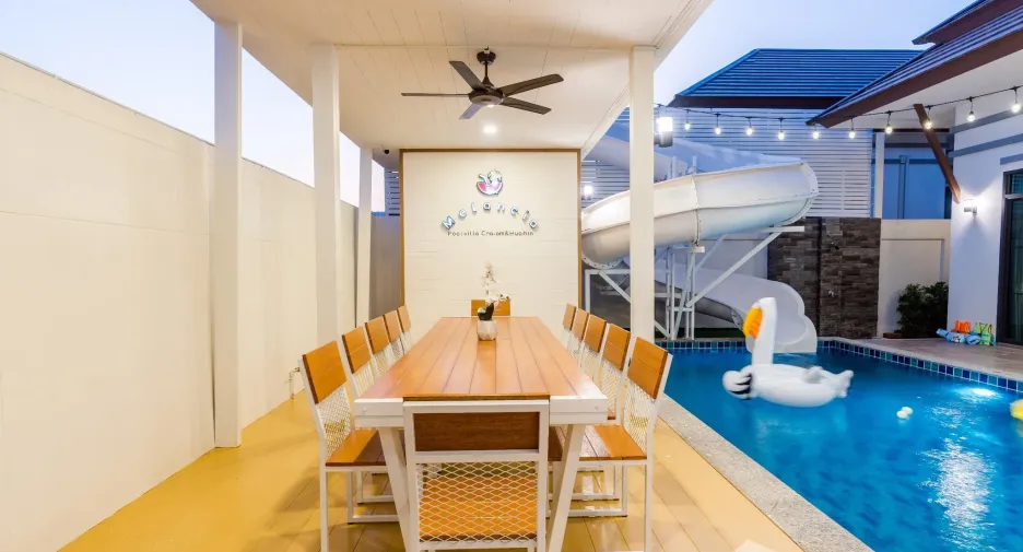 Villa en alquiler de 4 habitaciones en Cha Am, Phetchaburi