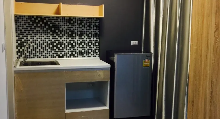 For rent studio condo in Thanyaburi, Pathum Thani