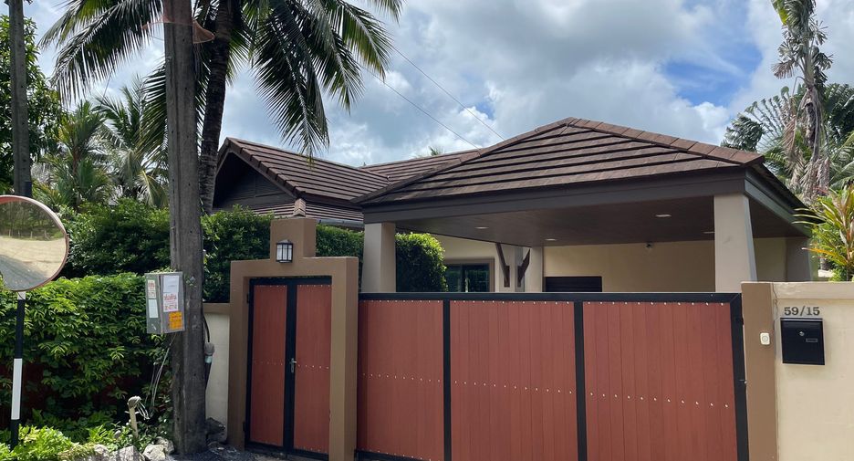 For rent 3 bedrooms villa in Thalang, Phuket