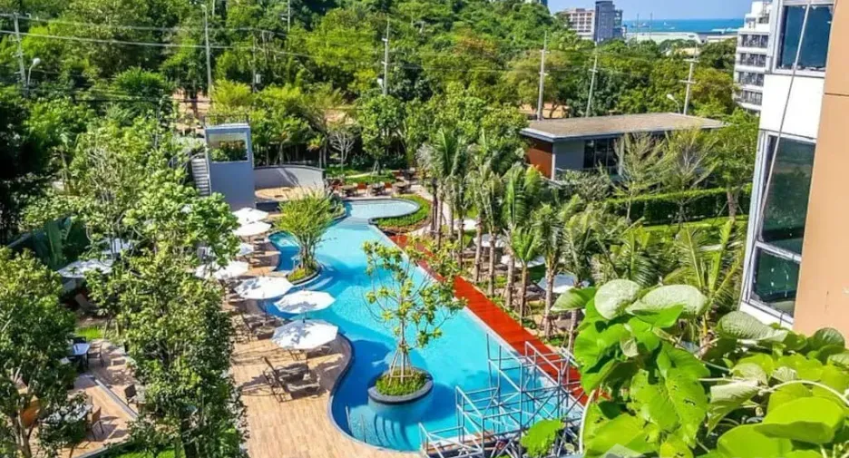 Wohnung zur Miete mit 1 Zimmer in Bang Lamung, Chonburi