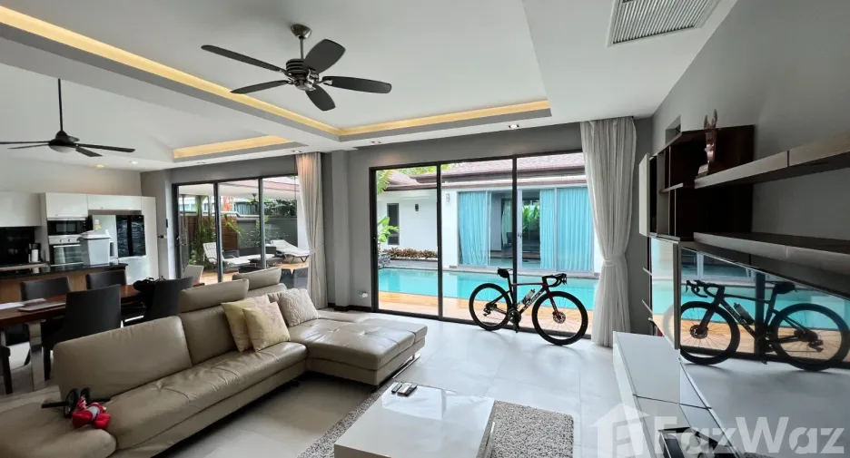 For sale and for rent 3 bedrooms villa in Thalang, Phuket