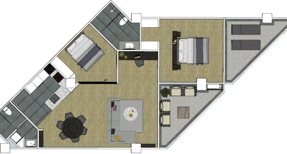 For sale 2 bedrooms condo in Hua Hin, Prachuap Khiri Khan