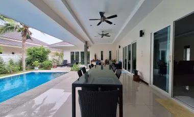 For sale and for rent 3 bedrooms villa in Cha Am, Phetchaburi