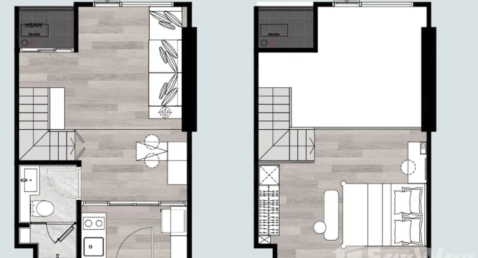 For sale studio condo in Phasi Charoen, Bangkok