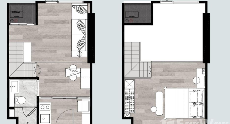 For sale studio condo in Phasi Charoen, Bangkok