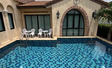 For rent 3 ベッドルーム villa in Sattahip, Chonburi