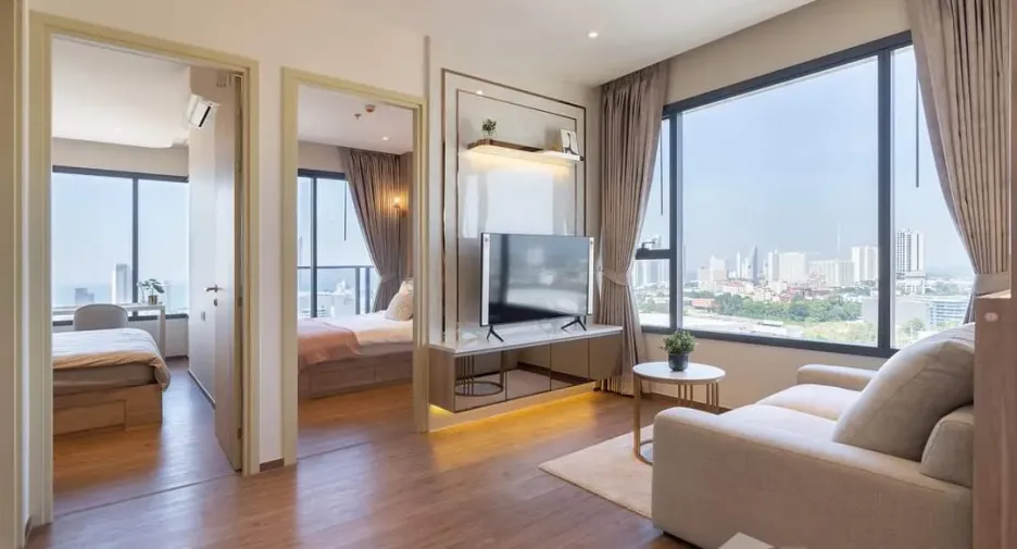 Condo en alquiler de 2 habitaciones en Bang Lamung, Chonburi