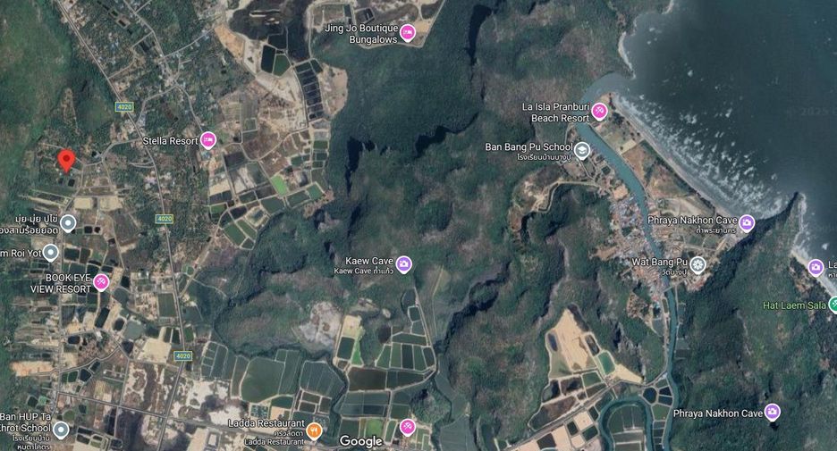 For sale land in Sam Roi Yot, Prachuap Khiri Khan