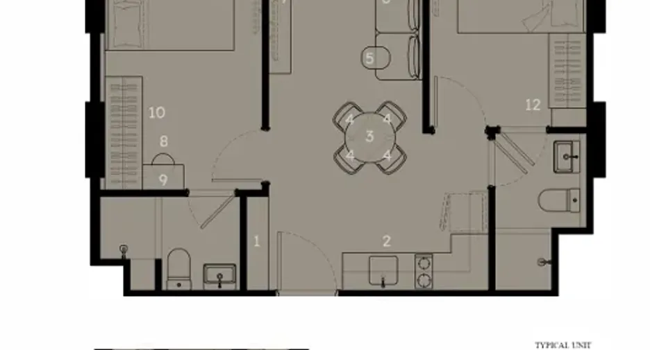 For sale 2 bedrooms condo in Wang Thonglang, Bangkok