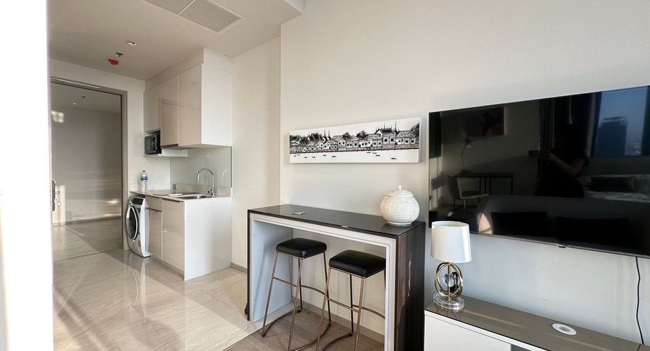 À vendre 1 chambre condo à Bang Rak, Bangkok