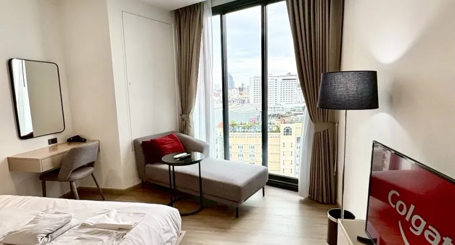 À louer 1 chambre condo à Bang Lamung, Chonburi