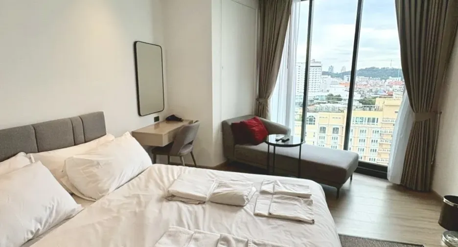 À louer 1 chambre condo à Bang Lamung, Chonburi