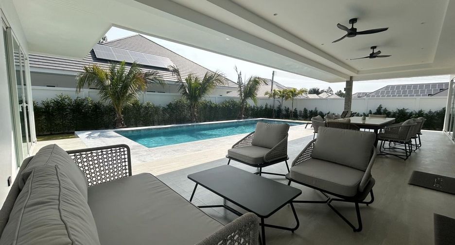 For rent 4 bedrooms villa in Hua Hin, Prachuap Khiri Khan