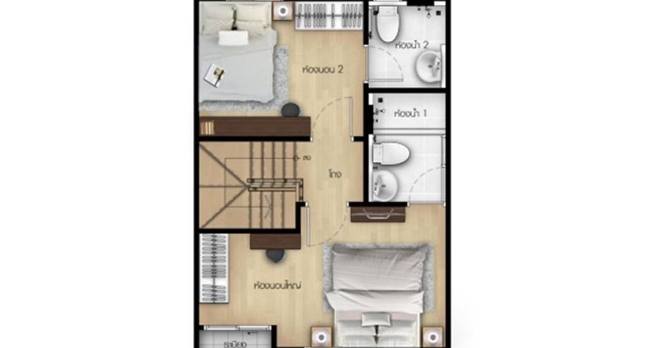 For sale 3 bedrooms townhouse in Mueang Pathum Thani, Pathum Thani