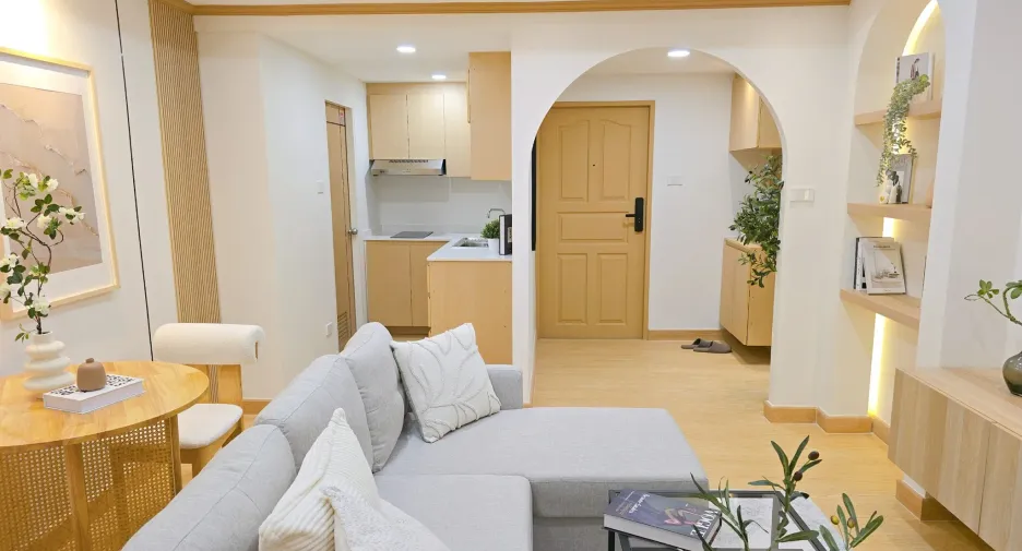 For sale and for rent 1 bed condo in Huai Khwang, Bangkok
