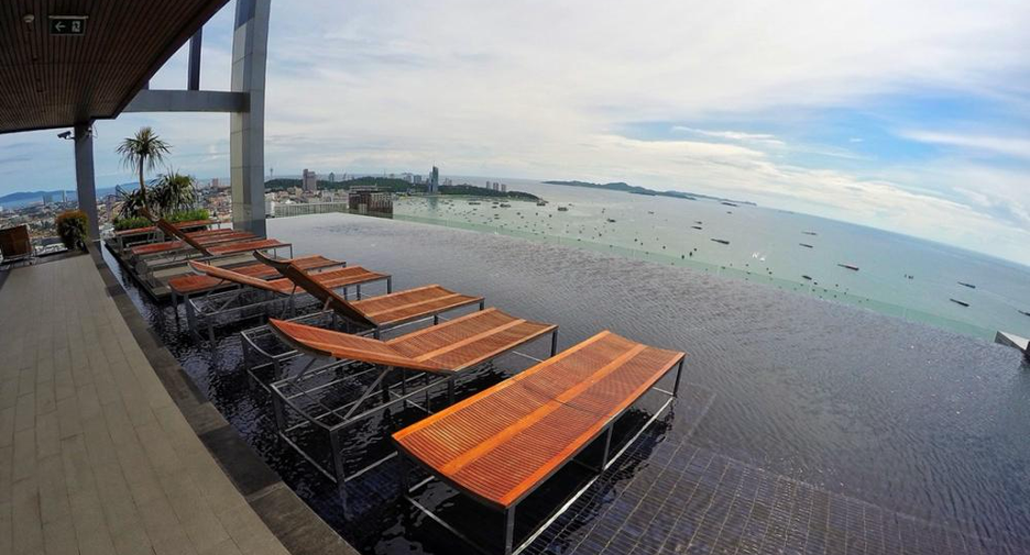 For rent 1 bed condo in Bang Lamung, Chonburi