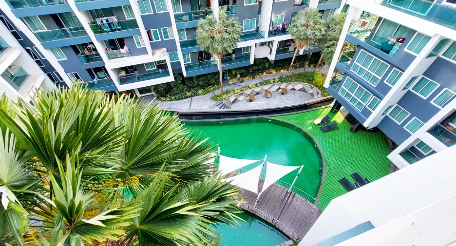 For rent 1 bed condo in Bang Lamung, Chonburi