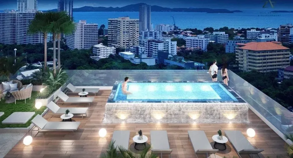 Condo en venta de 2 habitaciones en Bang Lamung, Chonburi