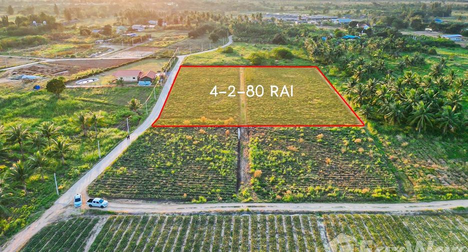 For sale land in Hua Hin, Prachuap Khiri Khan