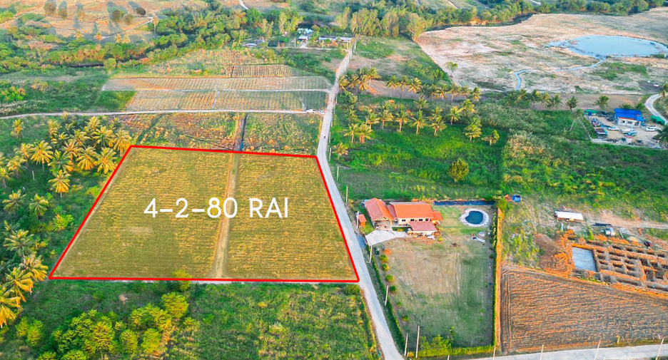 For sale land in Hua Hin, Prachuap Khiri Khan
