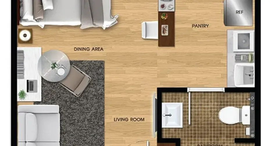 For sale 1 bed condo in Thanyaburi, Pathum Thani