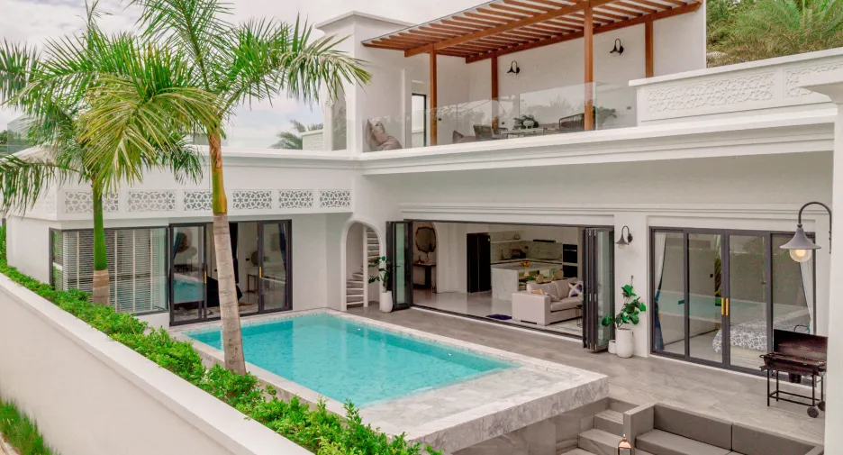 À vendre et à louer 3 chambres villa à Thalang, Phuket