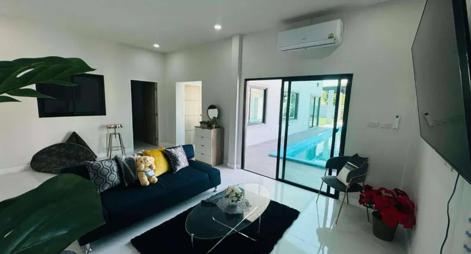 For rent 3 bedrooms villa in Pran Buri, Prachuap Khiri Khan