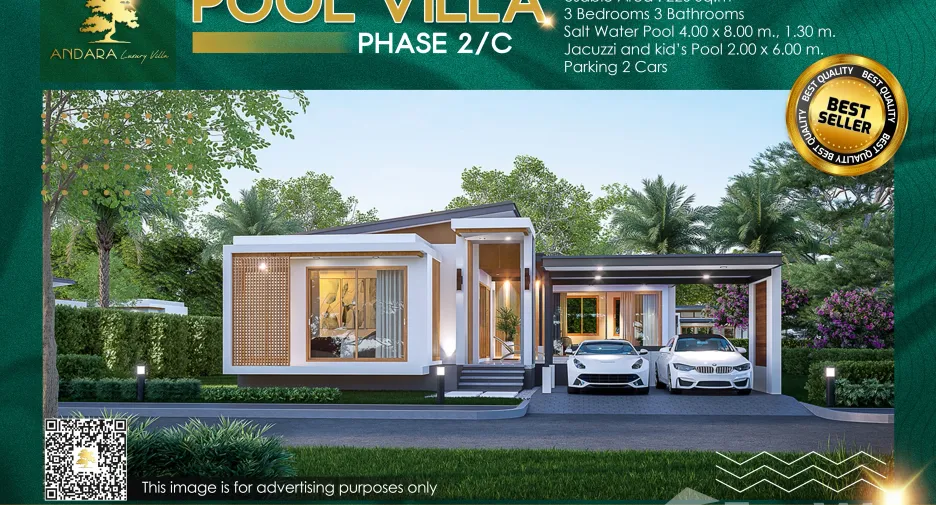 For sale 3 bedrooms villa in Mueang Krabi, Krabi