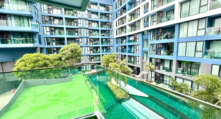 For rent 1 bed condo in Bang Lamung, Chonburi